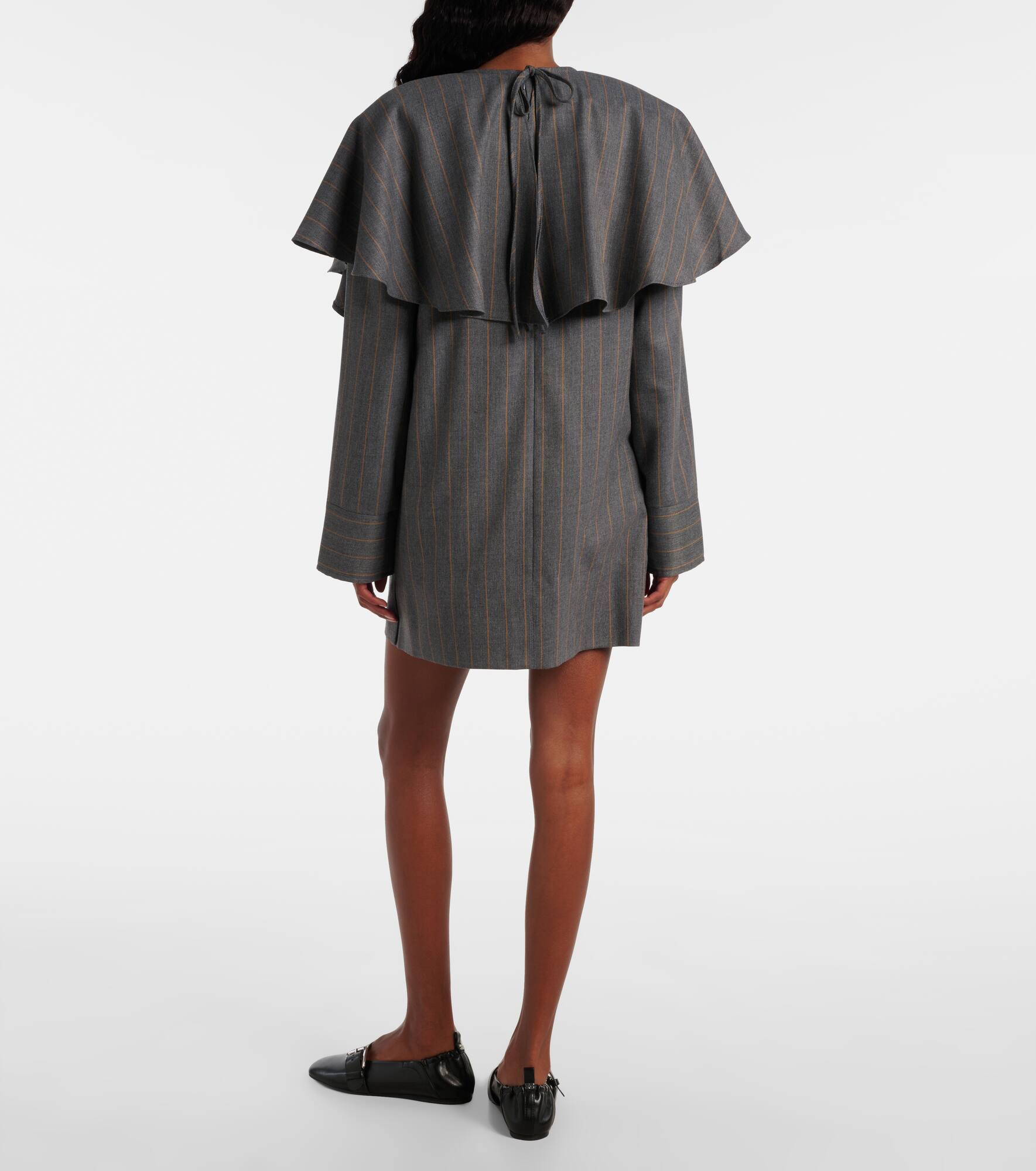 Pinstripe minidress - 3