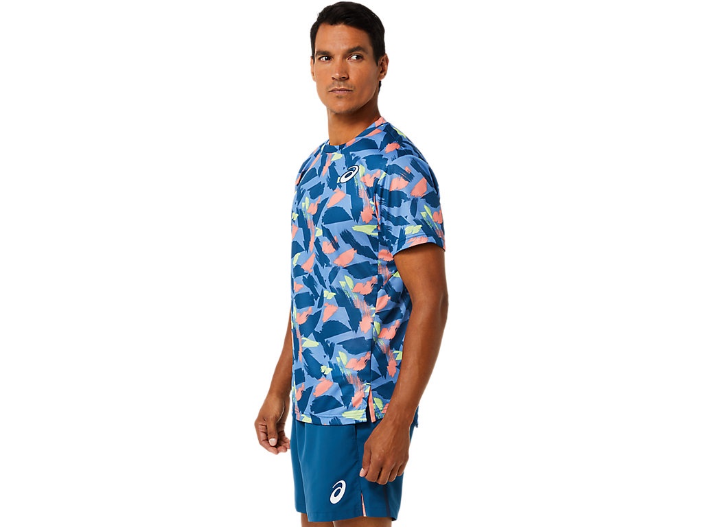 MEN'S MATCH GRAPHIC SHORT SLEEVE TOP - 3