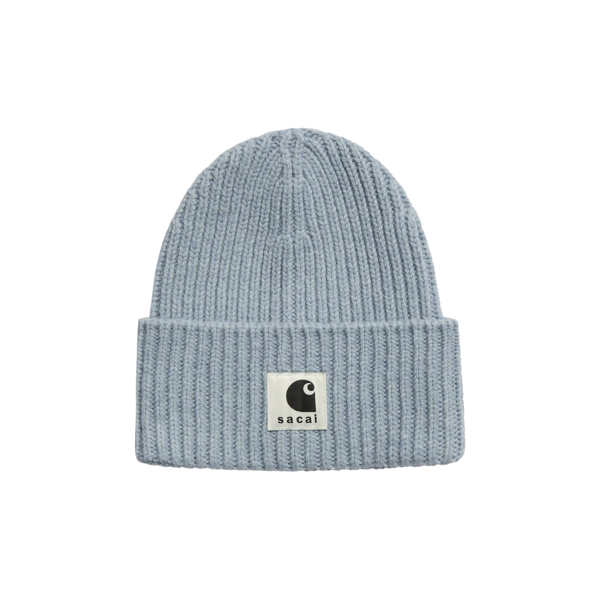 Carhartt WIP x Sacai Beanie 'Light Blue' - 1