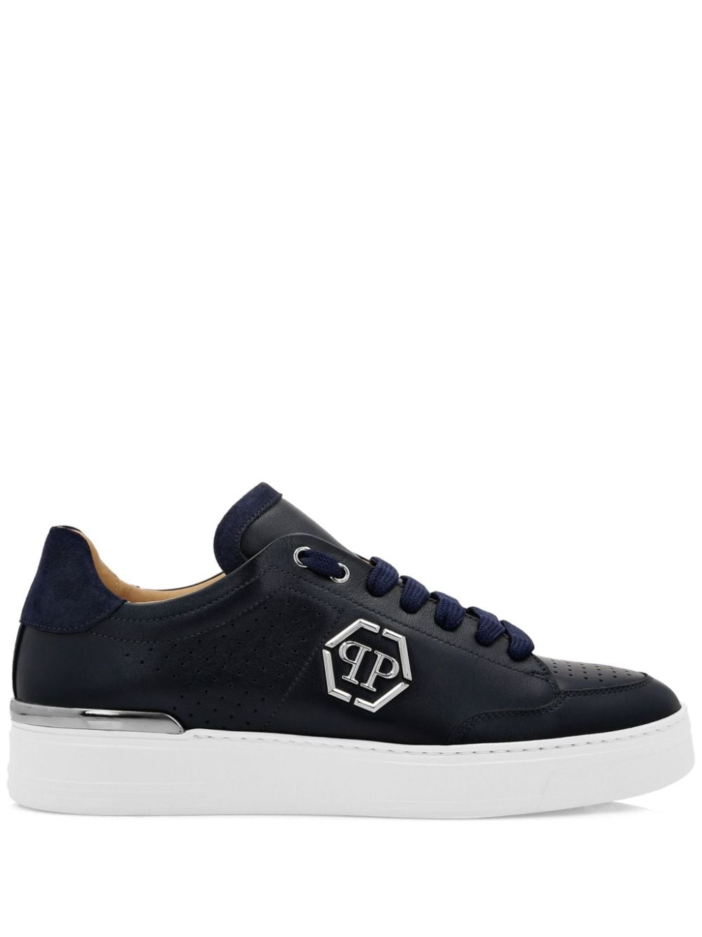 logo-appliquÃ© low-top sneakers - 1