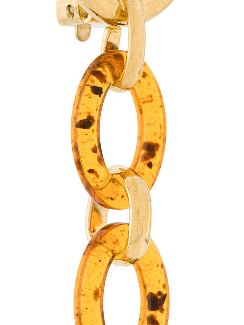 leaf drop earrings - 3