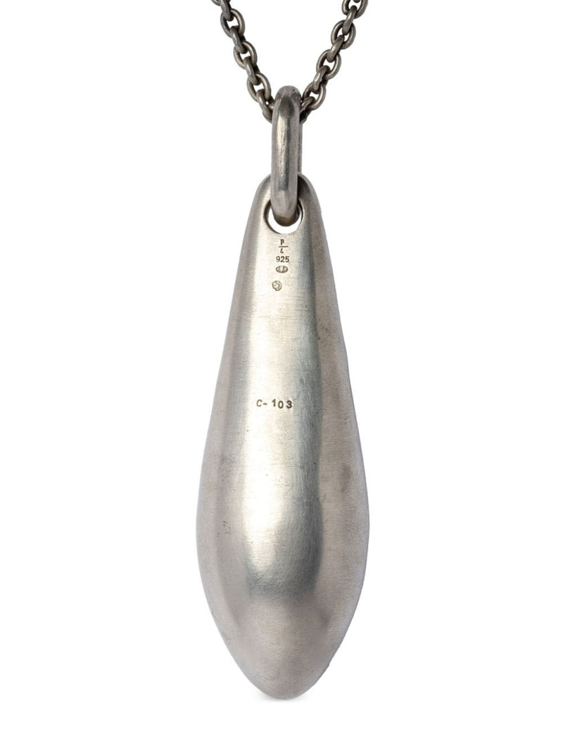 Parts of Four Chrysalis necklace outlook