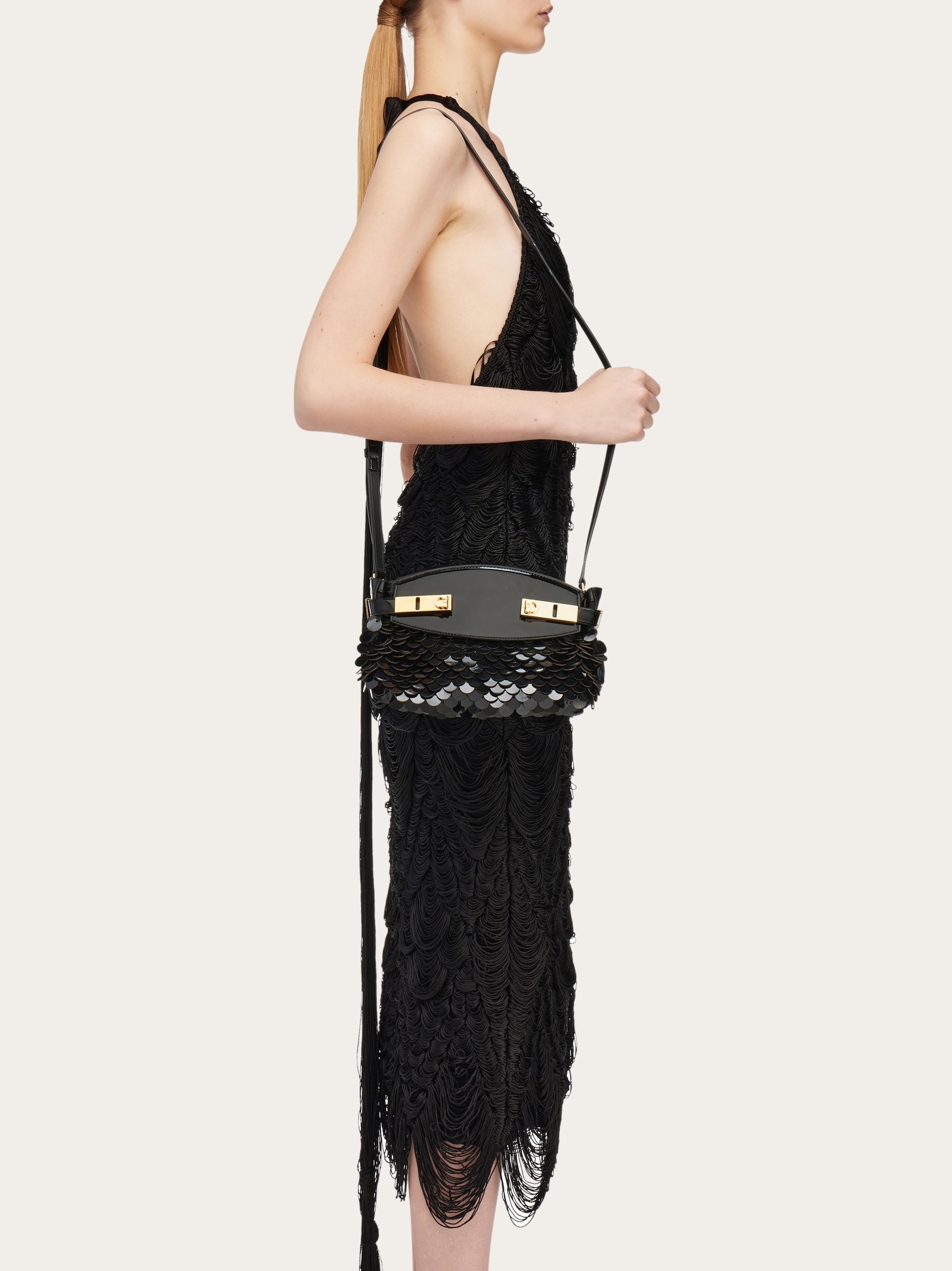 Hug handbag with sequins (S) - 3