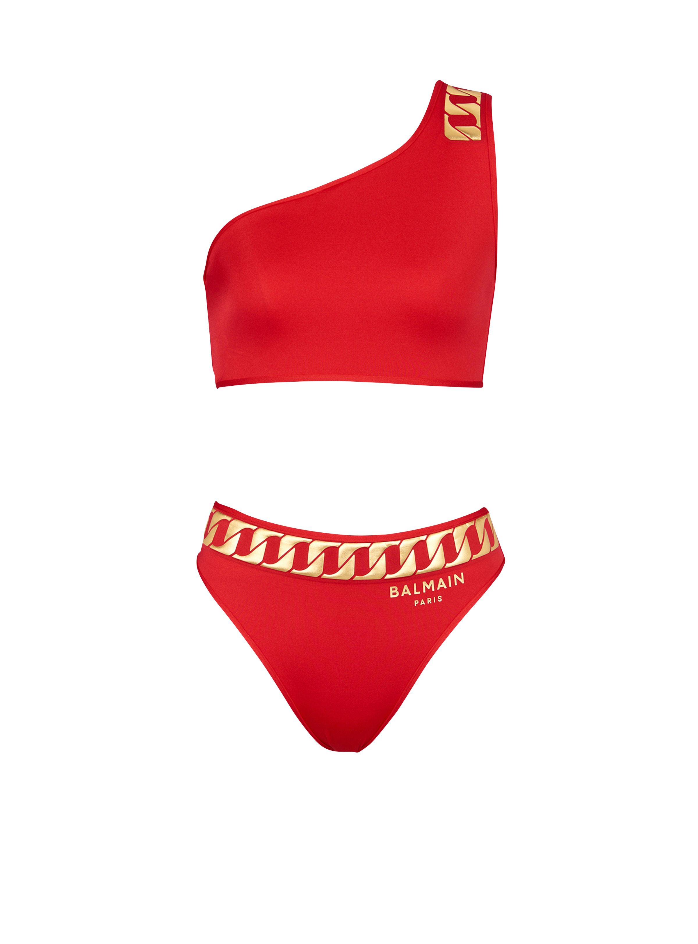 Balmain logo bikini - 1