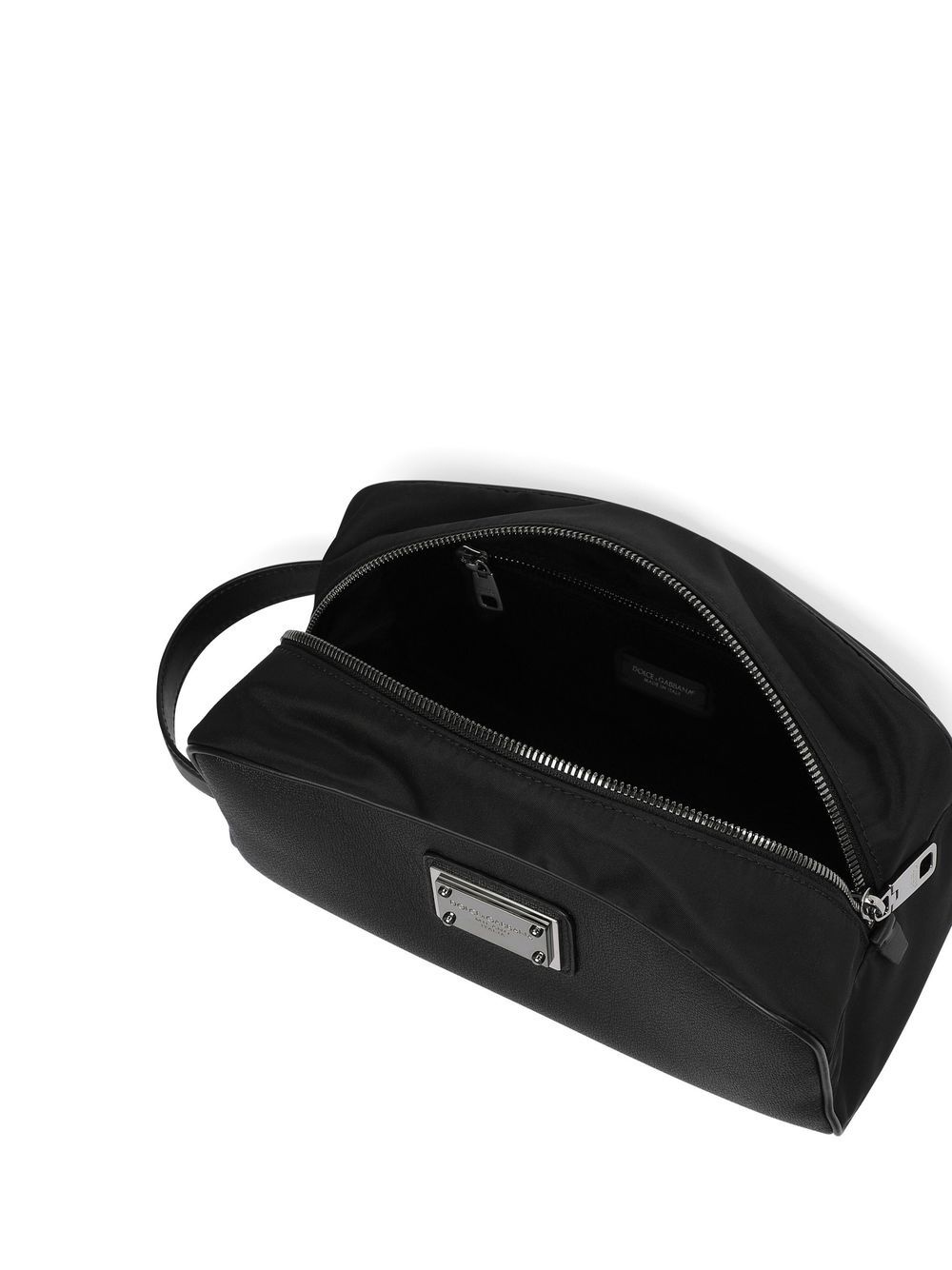 logo-plaque wash bag - 4