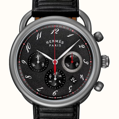 Hermès Arceau Chronographe watch, 41 mm outlook