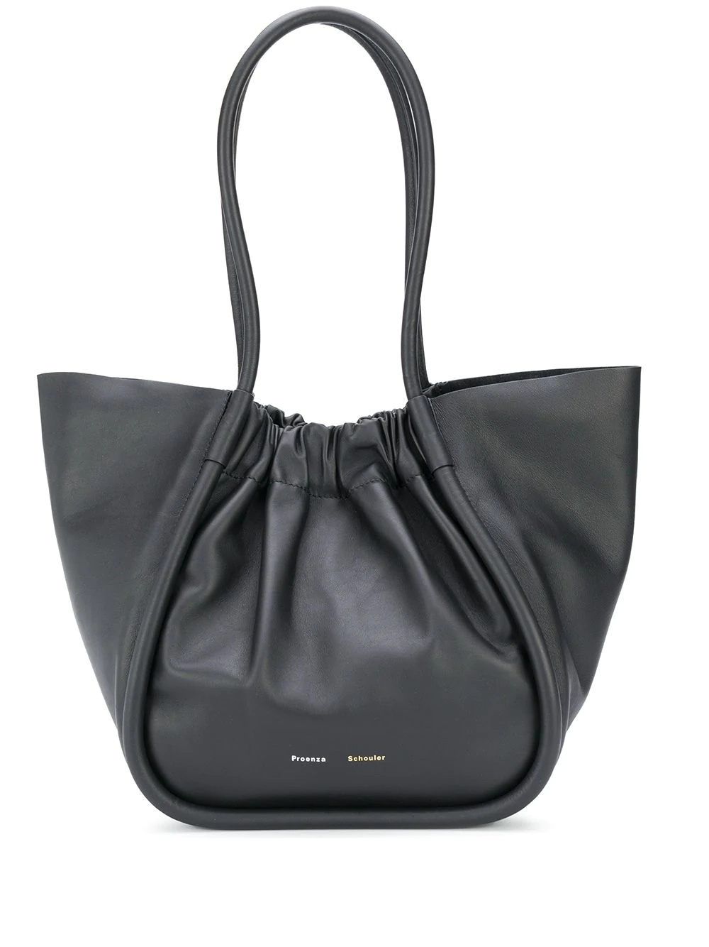 Ruched L tote bag - 1