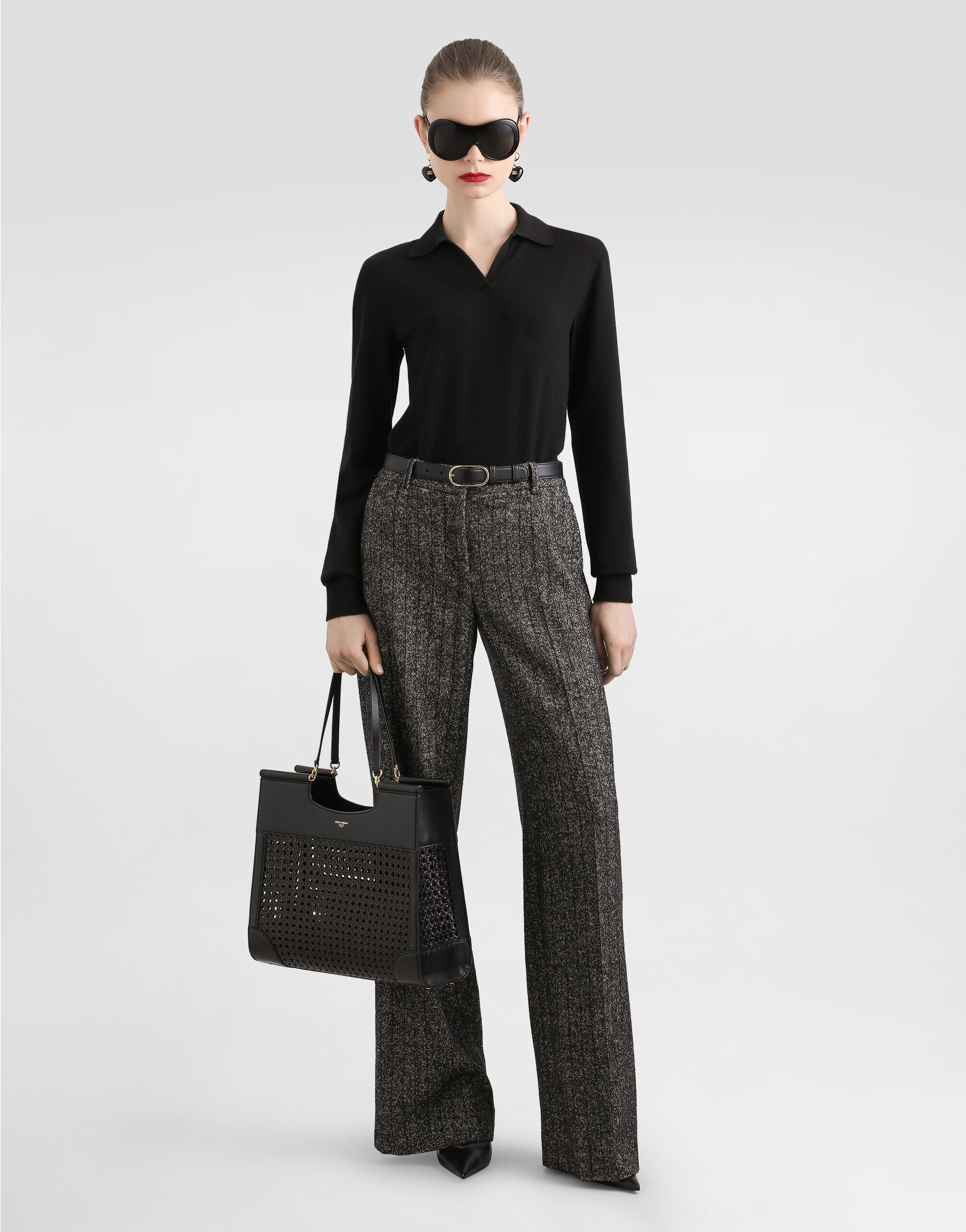 Cashmere polo pullover - 2