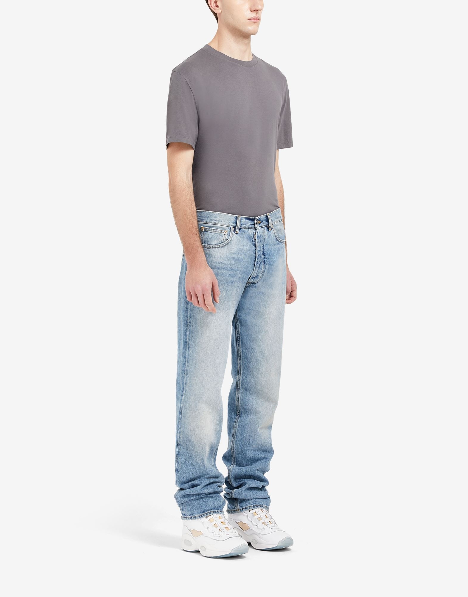 Denim slip technique' regular-fit jeans - 3