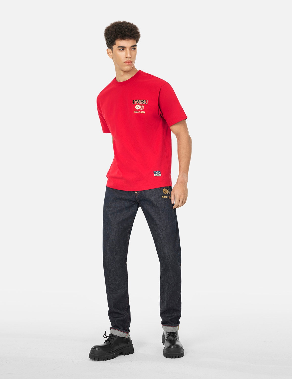 Soaring Snake Daicock Print Relax Fit T-shirt - 4