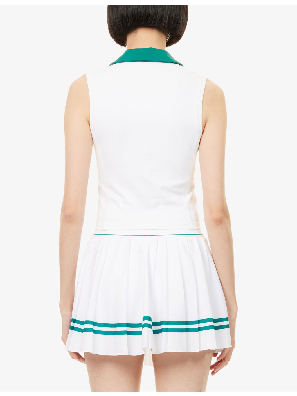 Logo-Embroidered Stretch-Woven Polo Vest - 4