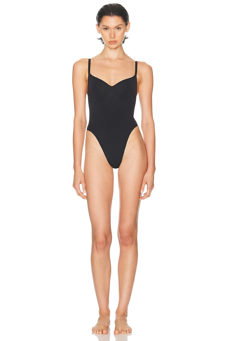 Seamless Sculpt Thong Bodysuit - 1