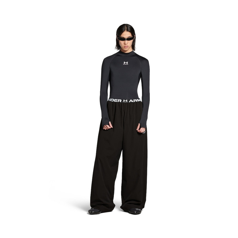 BALENCIAGA Men's Under Armour® Reversible Layered Tracksuit Pants in Black outlook