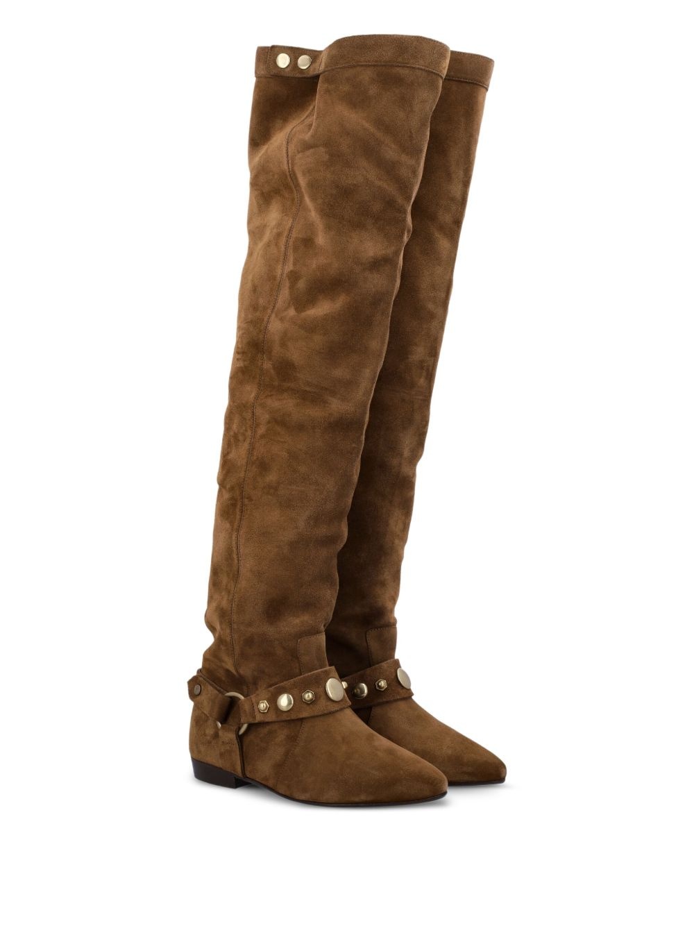 Selize suede buckle boots - 2
