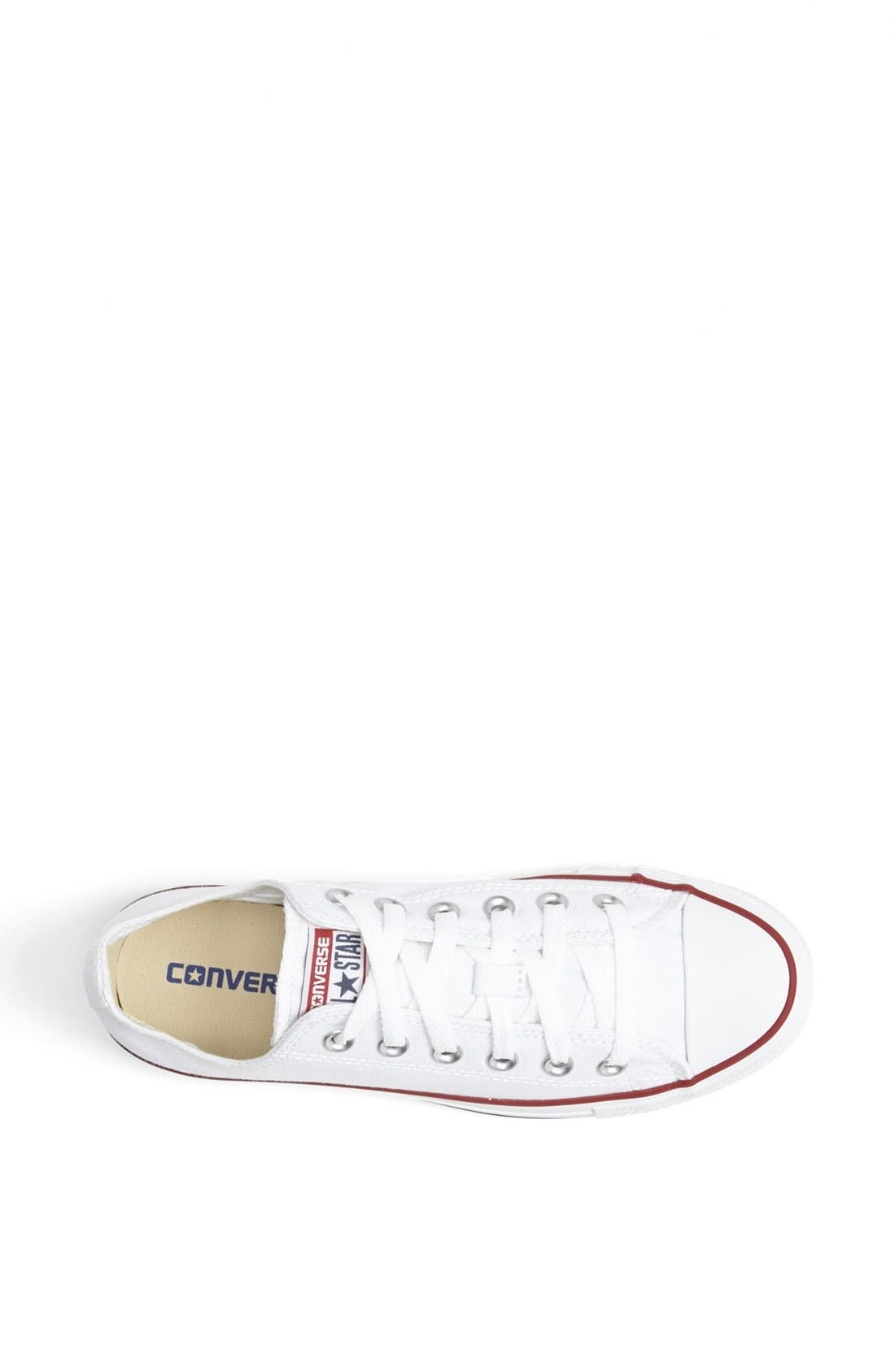 Converse Chuck Taylor® All Star® Low Top Sneaker in Optic White at Nordstrom - 8