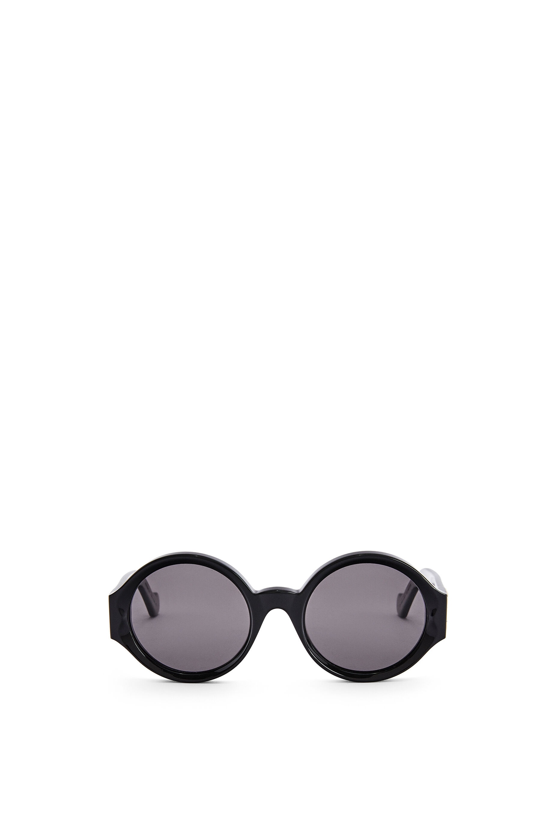 Chunky round sunglasses in acetate - 1