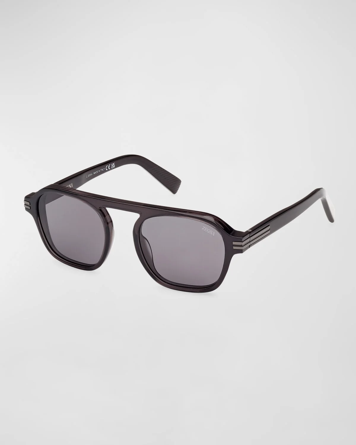Men's AURORA II Acetate Rectangle Sunglasses - 1