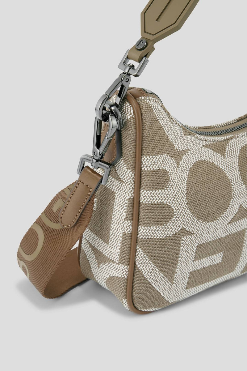 PANY LORA SHOULDER BAG IN BEIGE/WHITE 5