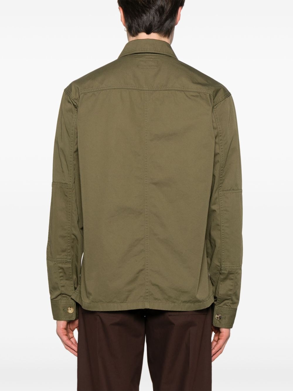 cotton shirt jacket - 4
