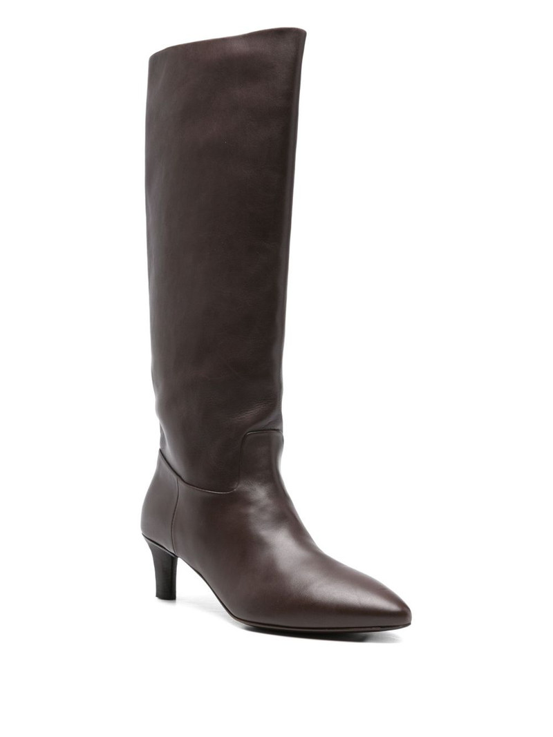OFFICINE CREATIVE Suzy 006 leather knee-high boots outlook