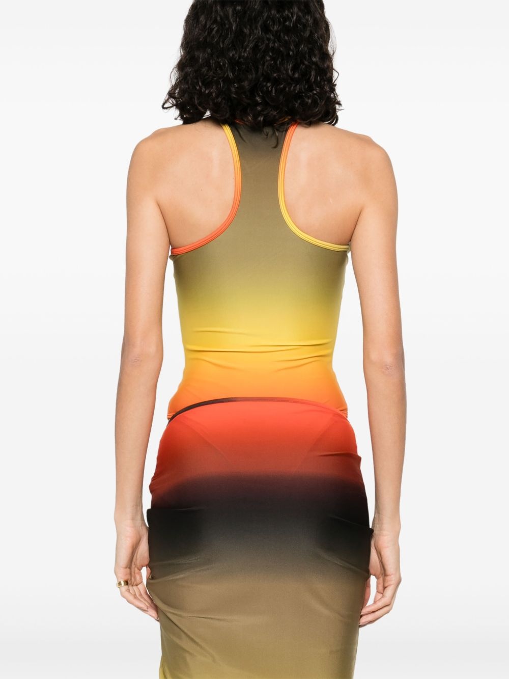 ombré-effect swim suit - 4