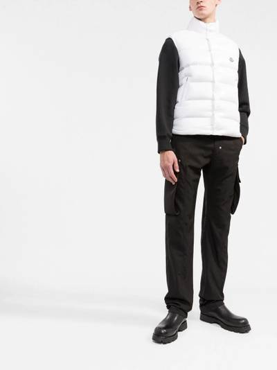 Moncler padded down gilet outlook