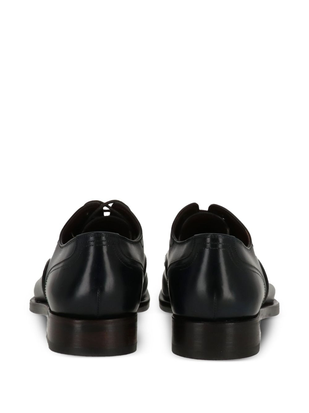 leather derby shoes - 3