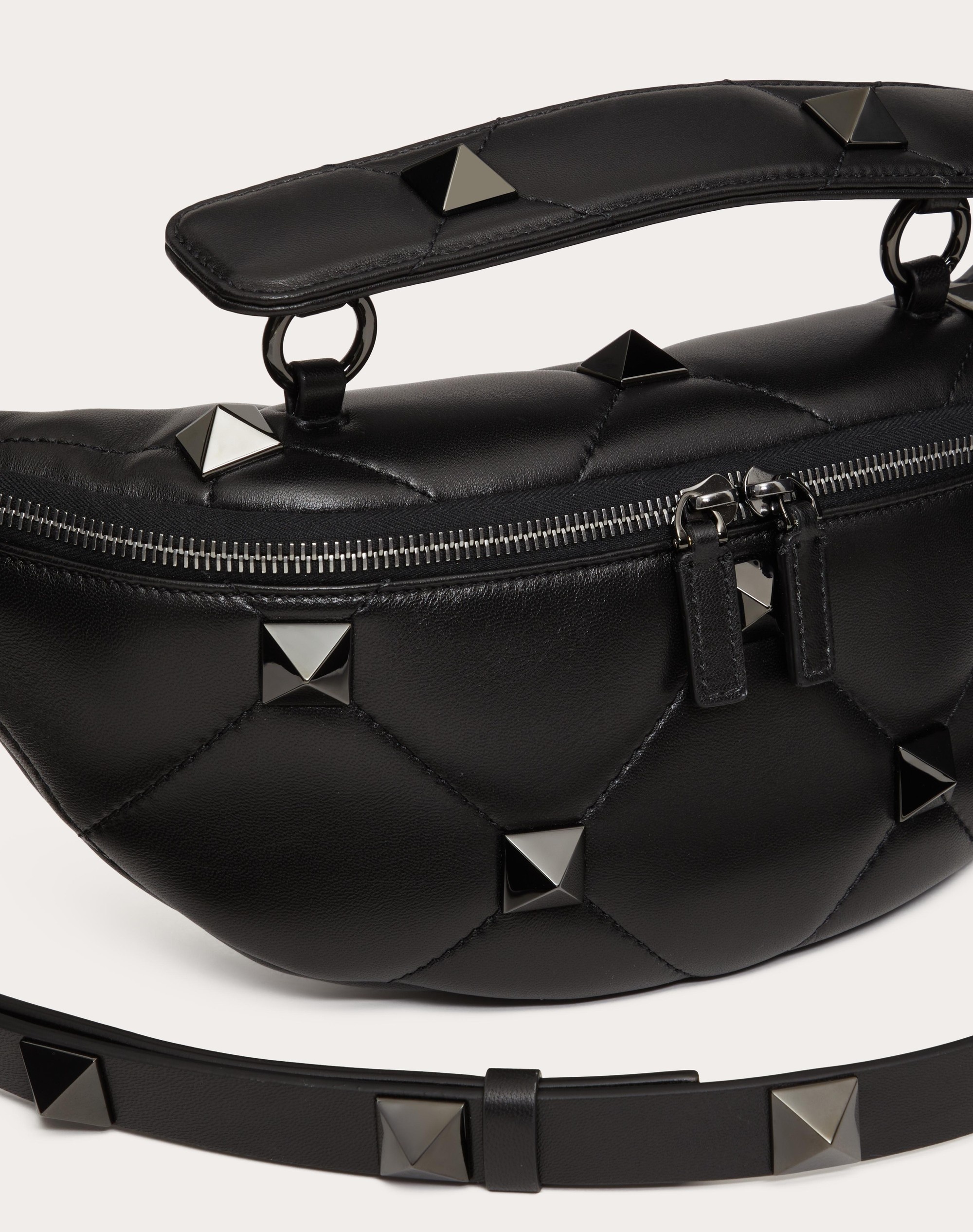 ROMAN STUD NAPPA POUCH - 5