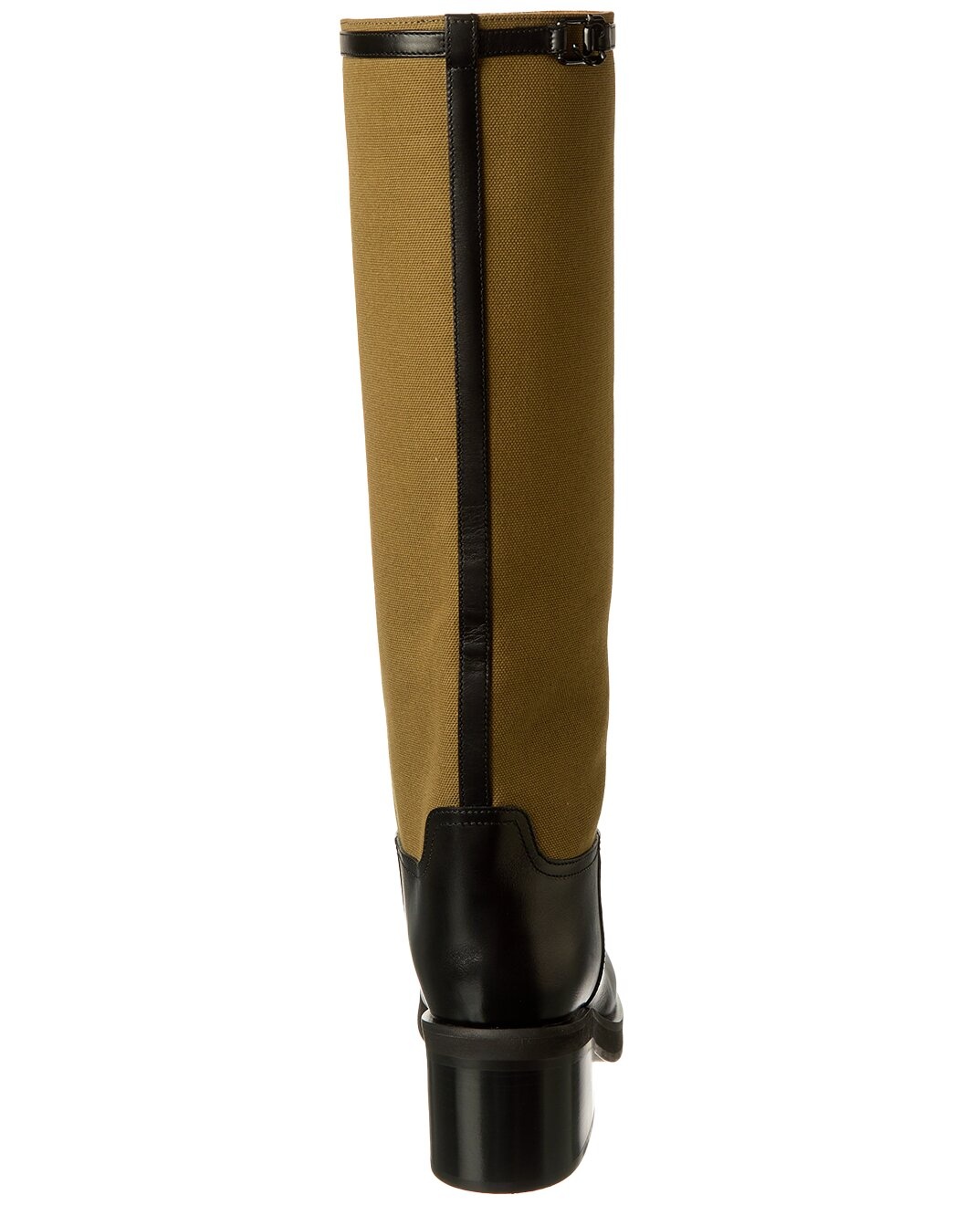 Jimmy Choo Yasmin 70 Canvas & Leather Knee-High Boot - 3