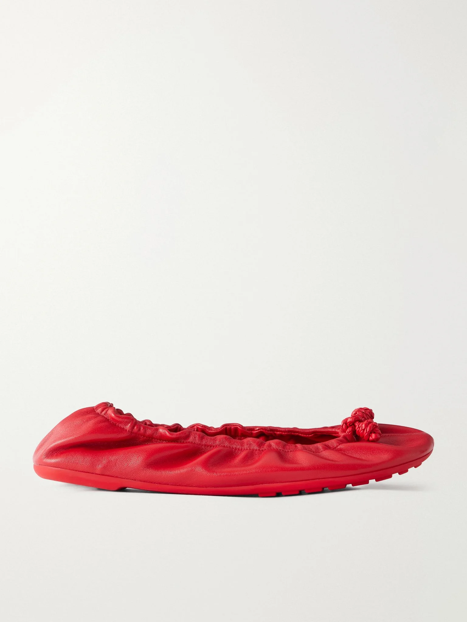 Fantasmina leather ballet flats Red - 1
