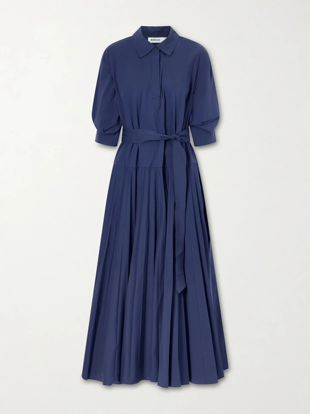 Arlo Cotton Belted Maxi Dress - 1