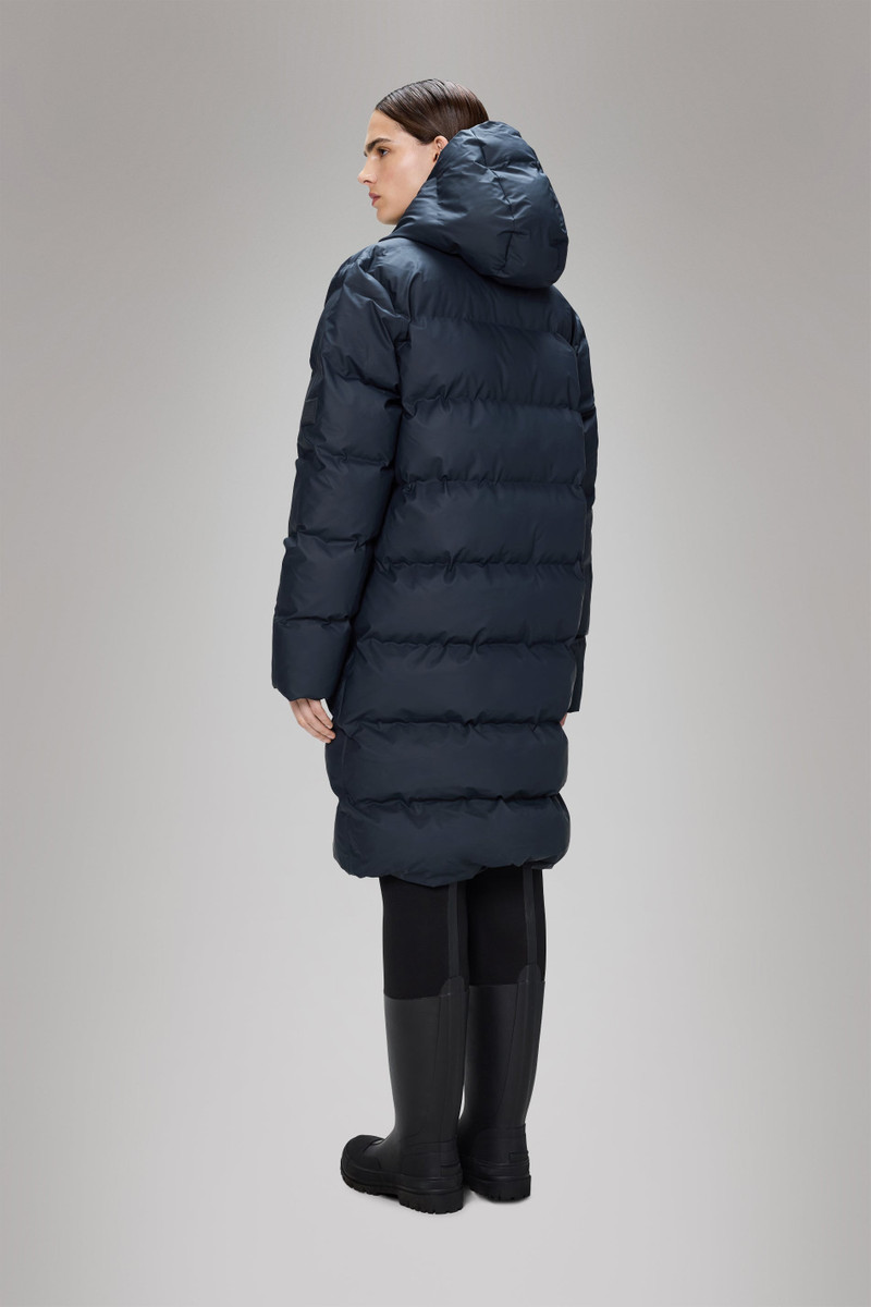 Rains Alta 긴 Puffer 재킷 3