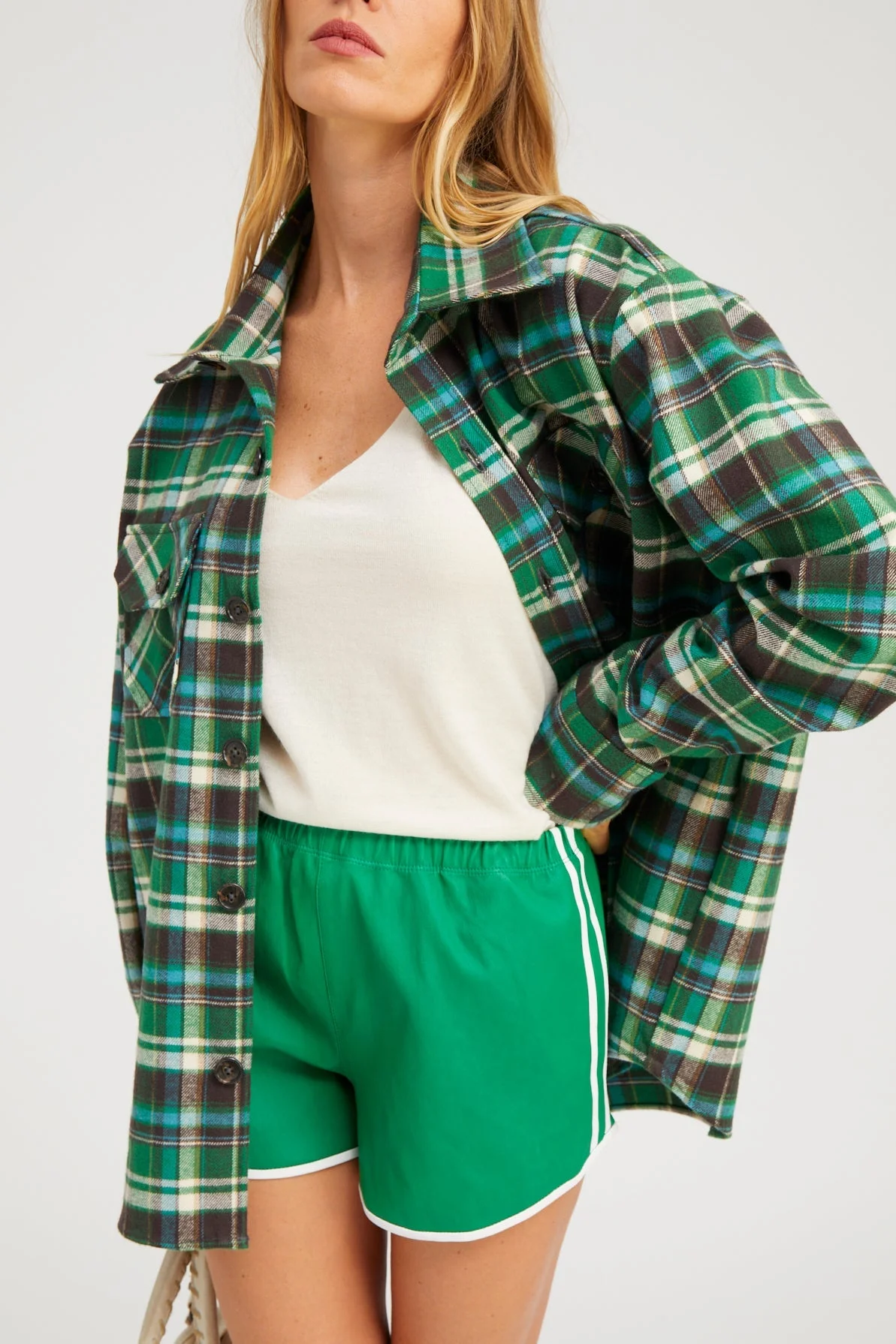 PLAID SHACKET - 1