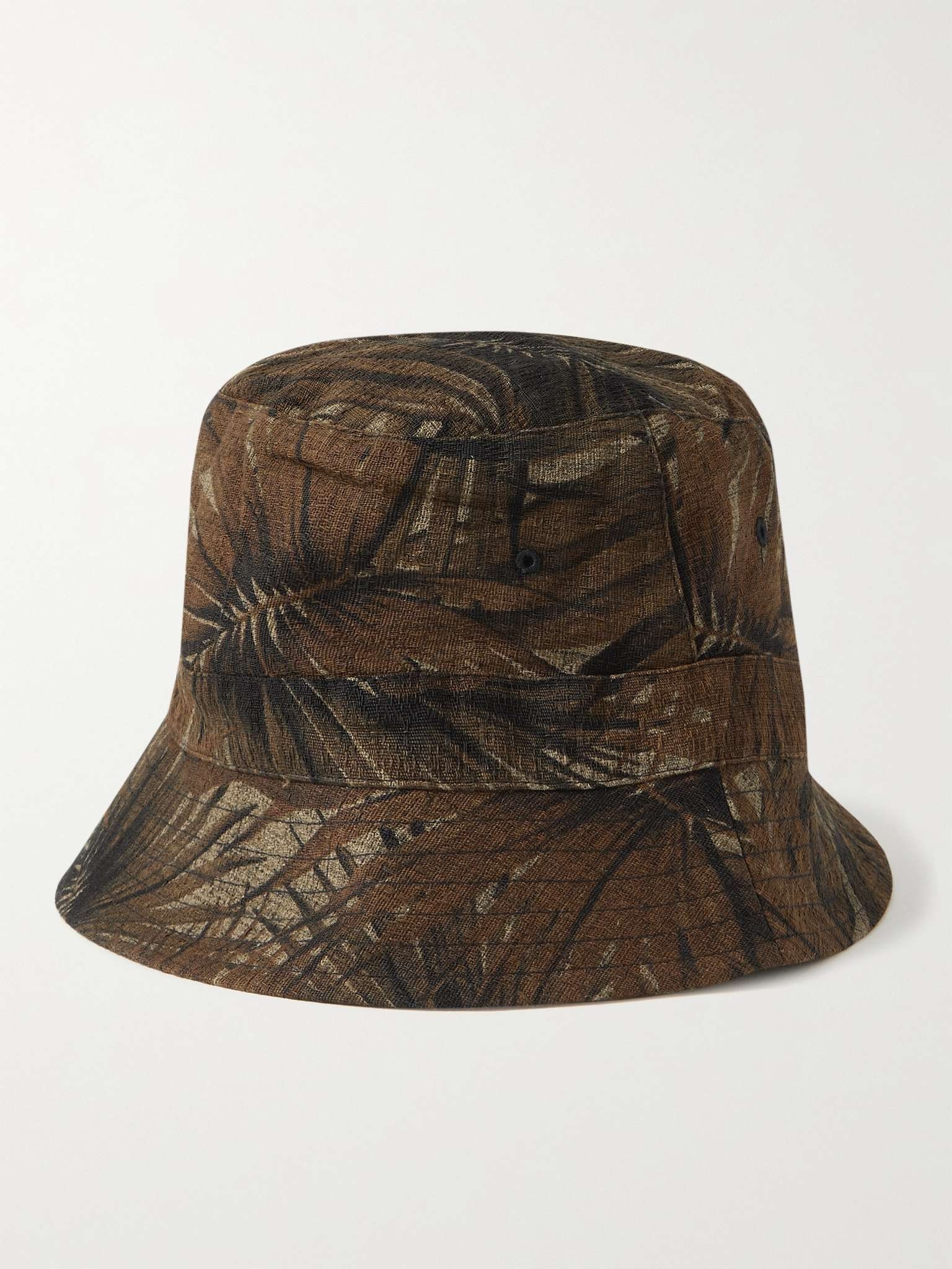 Printed Cotton Bucket Hat - 1