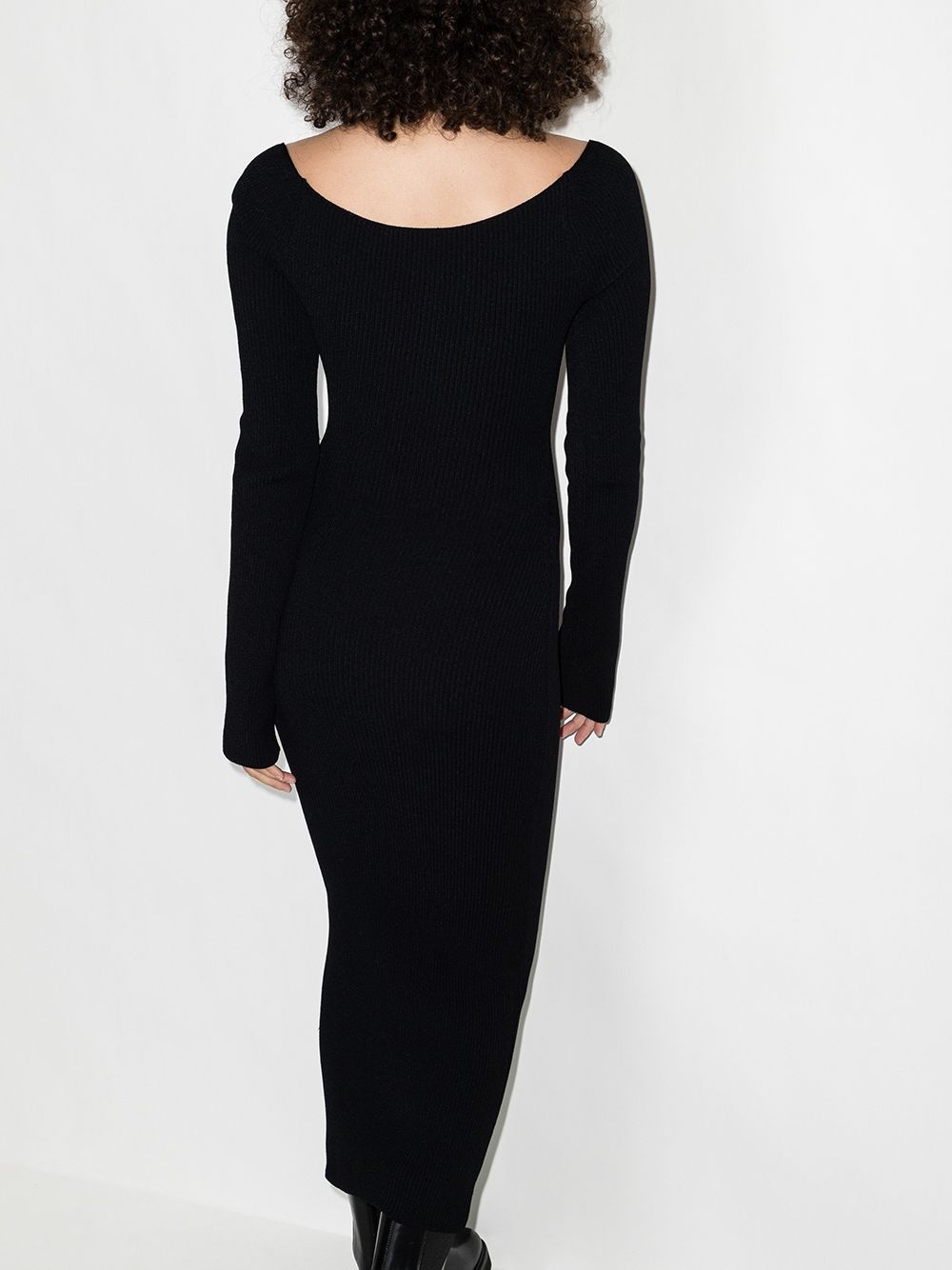 Beth ribbed-knit dress - 3