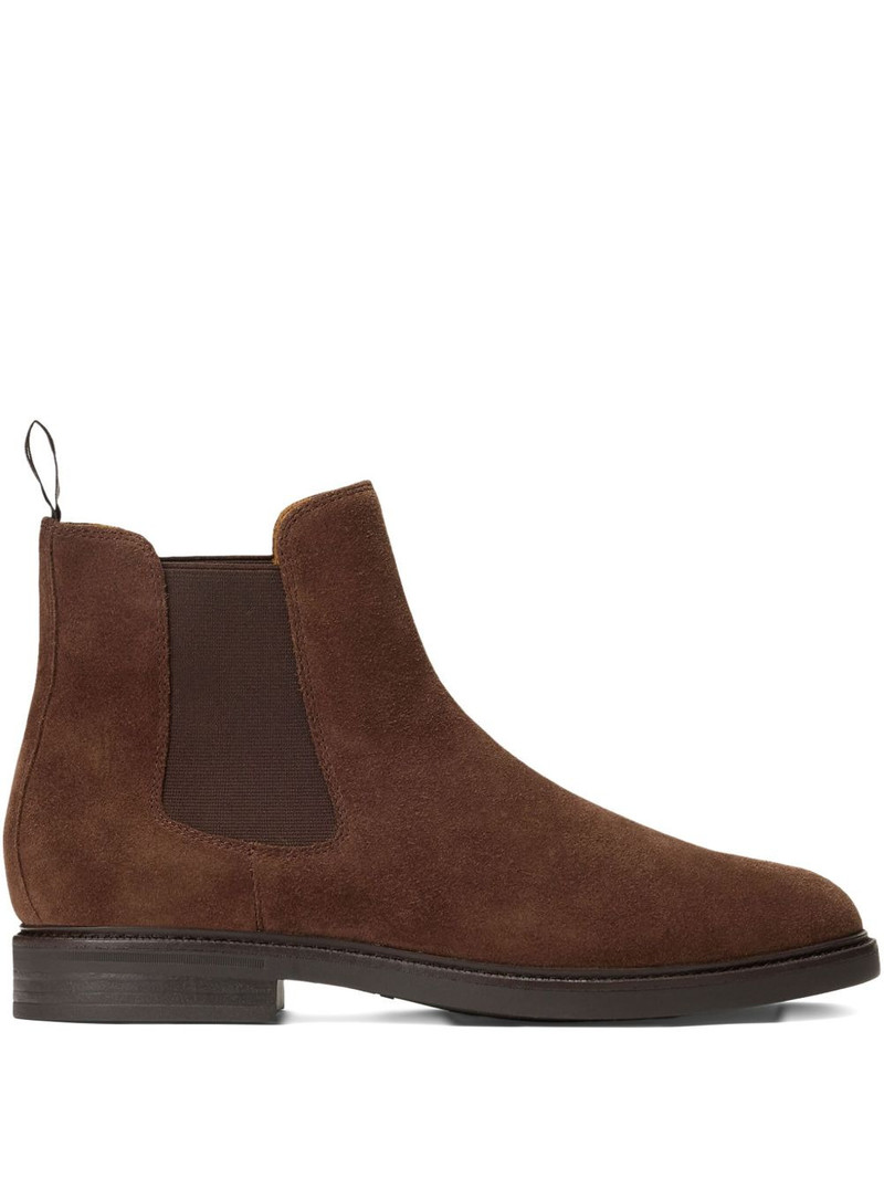suede elastic-panel boots 1