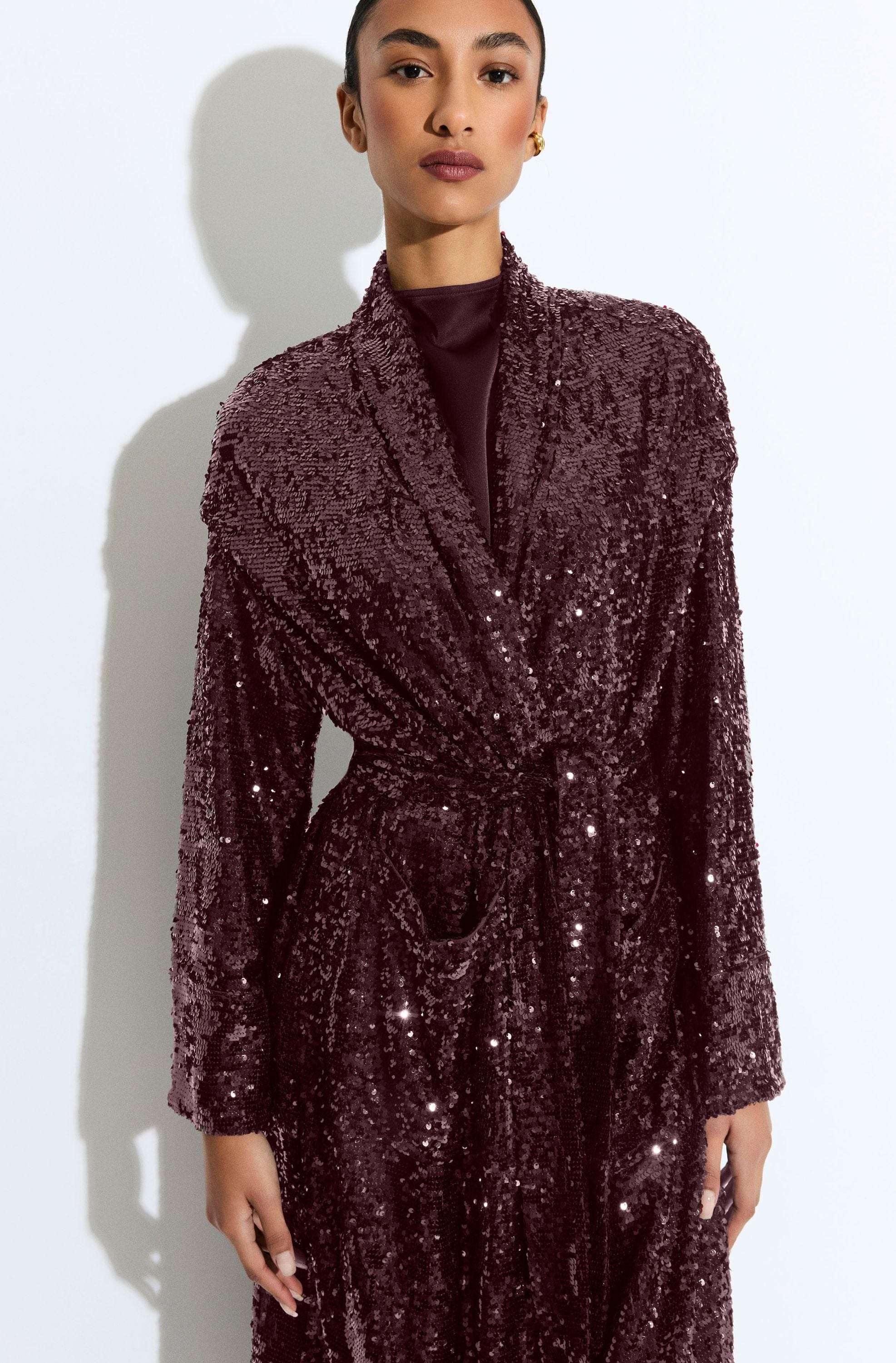 Sequin Duster Coat - 5