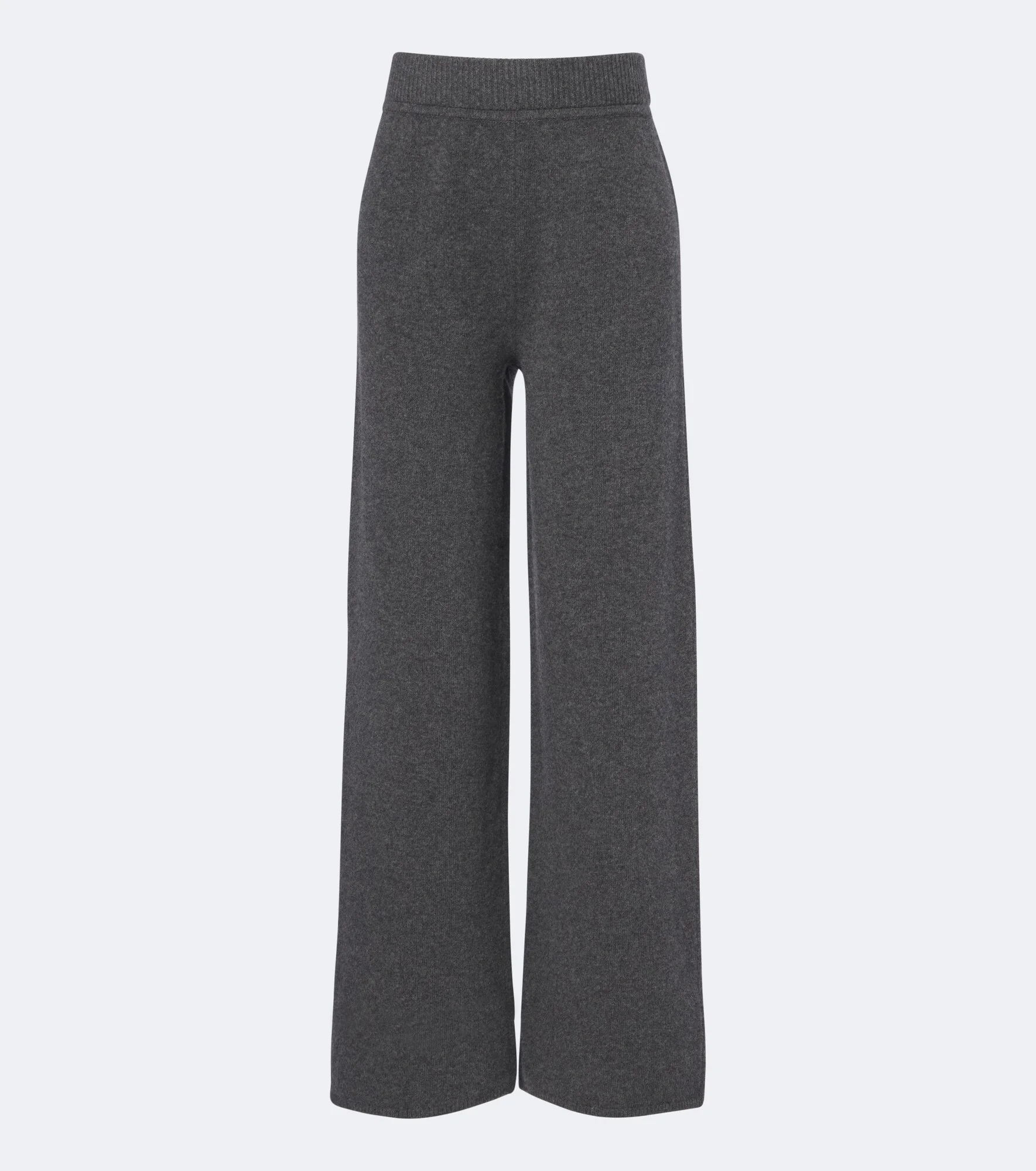 Wool-blend wide-leg pants - 1