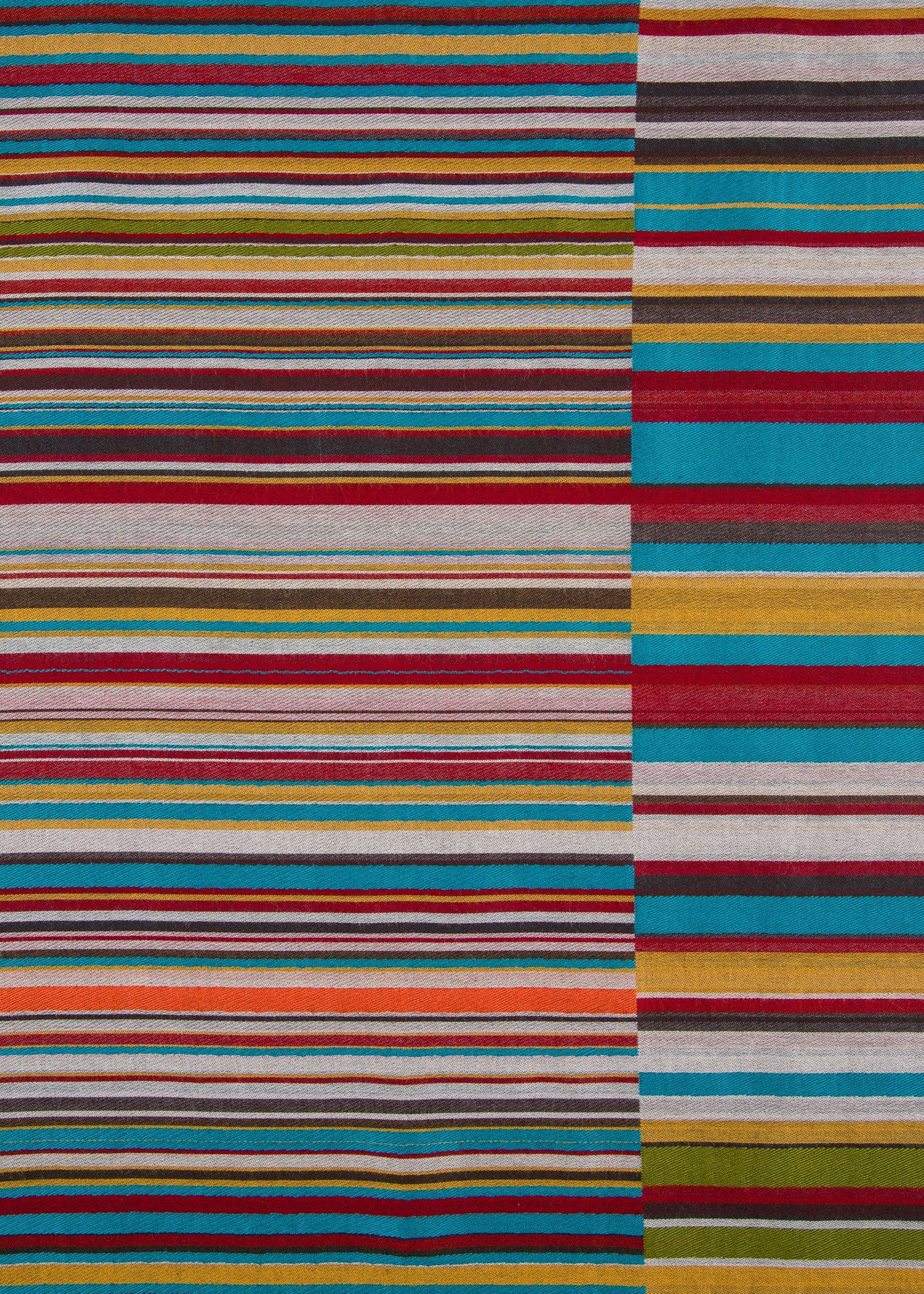 Multi 'Signature Stripe' Jacquard Scarf - 2