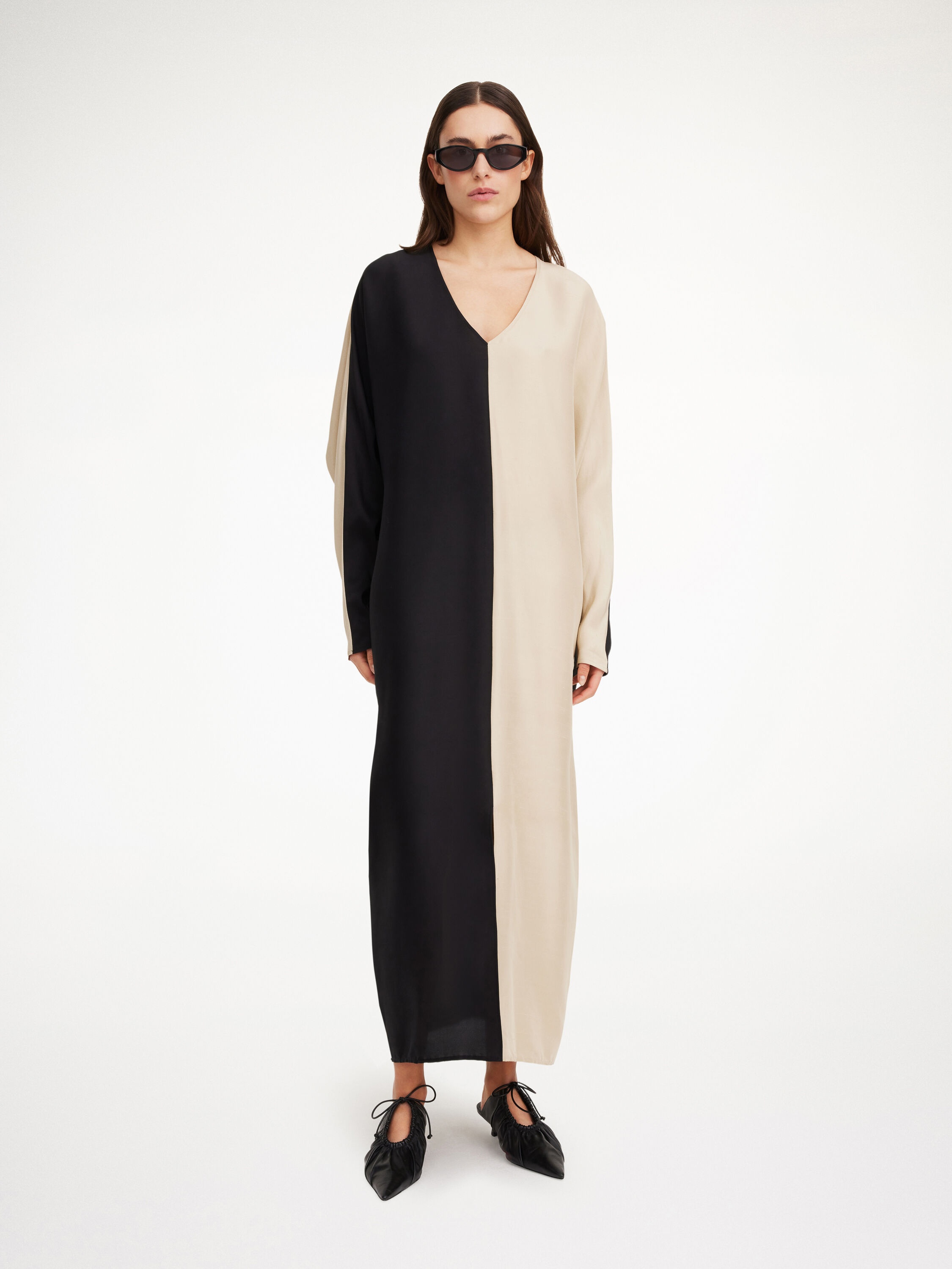 Lucine silk maxi dress - 2