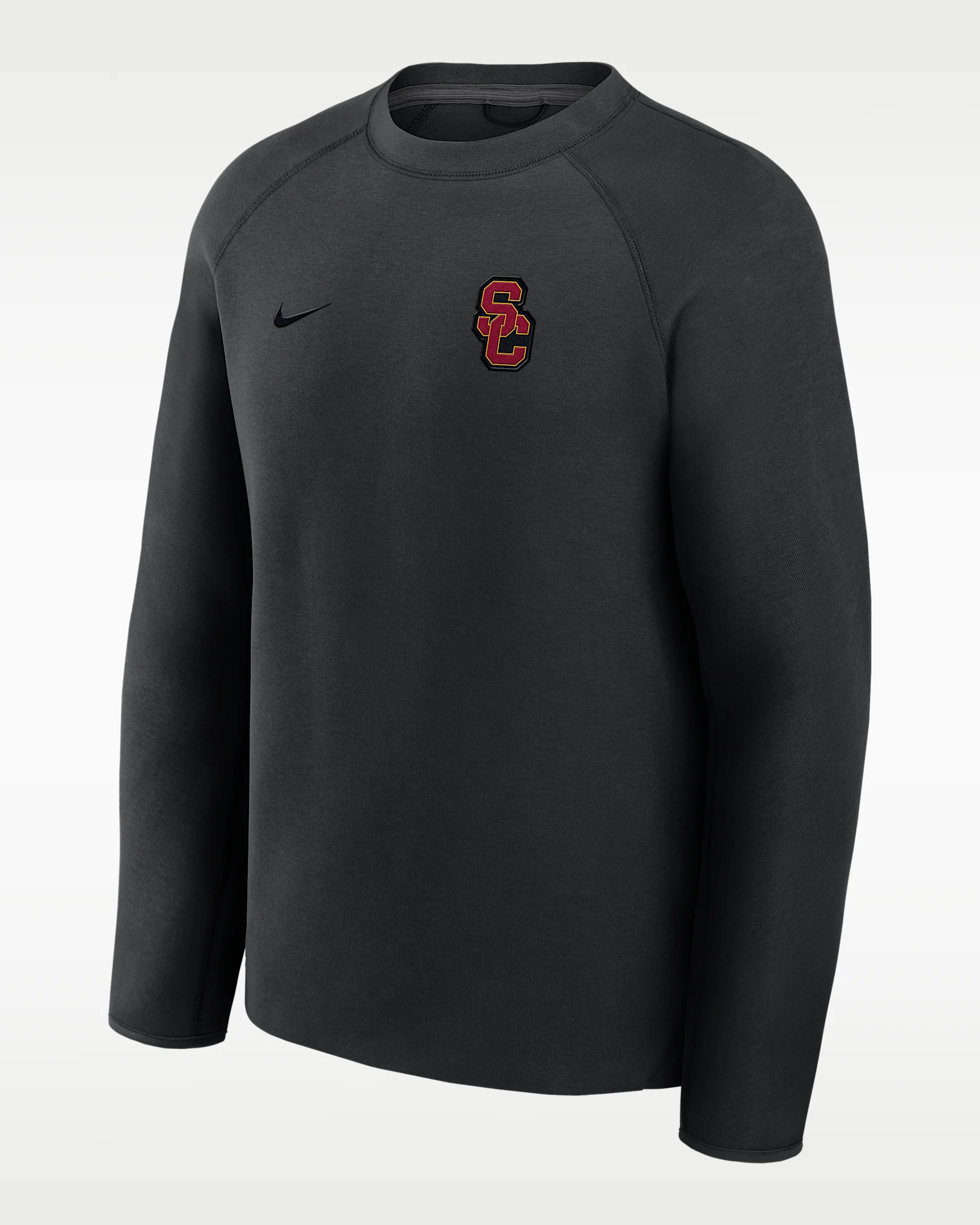 USC Tech Fleece Men's Nike College Pullover Crew - 1