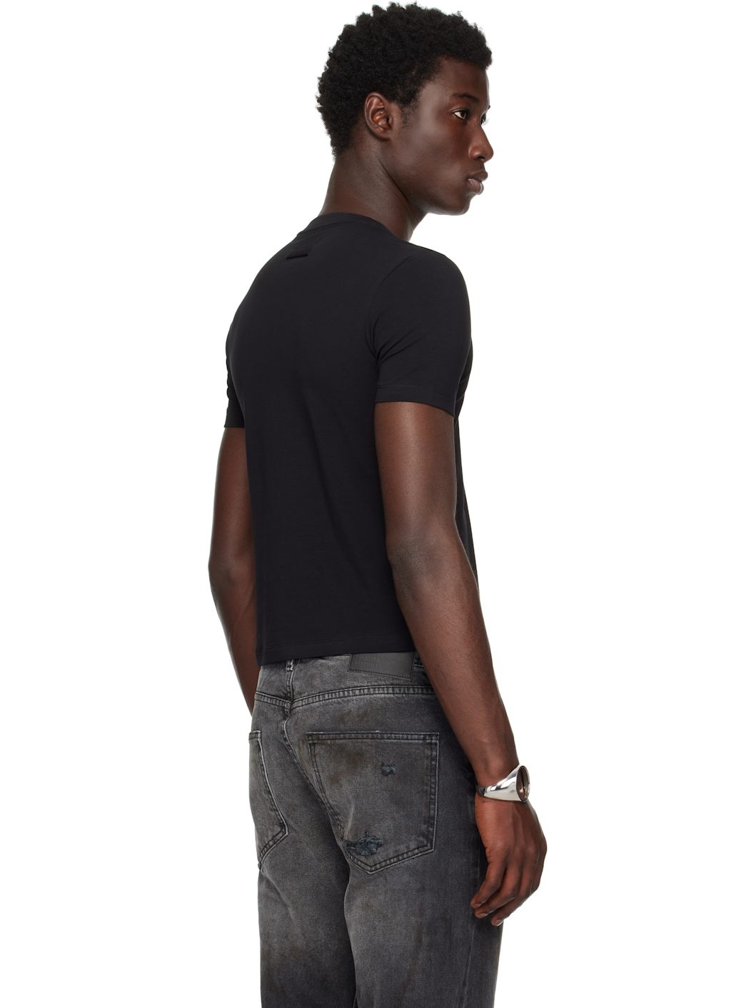 Black 'The JPG' Baby T-shirt - 3