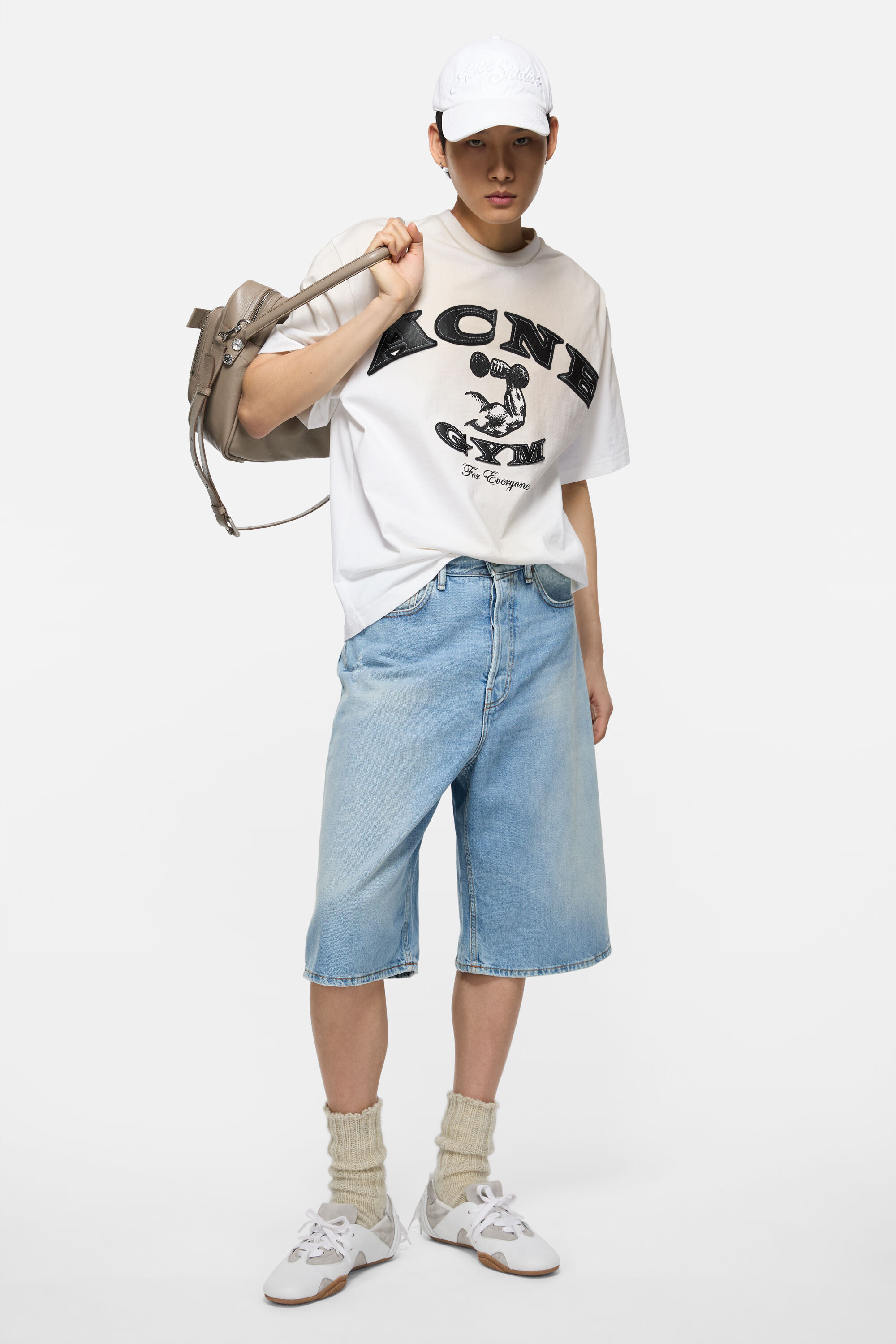 Logo t-shirt - Dusty white - 2
