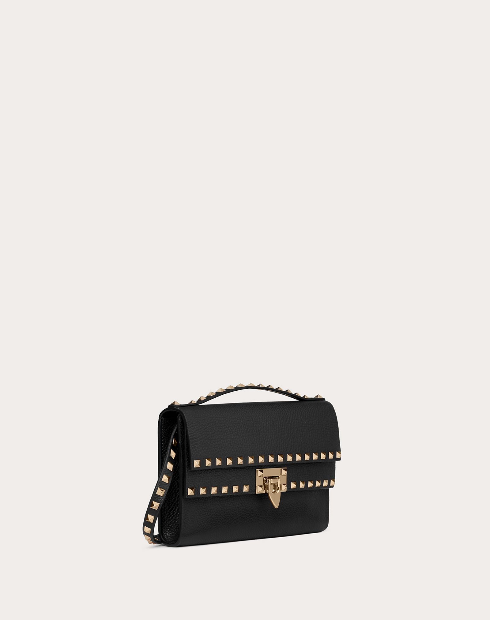 Rockstud Grainy Calfskin Crossbody Bag - 2