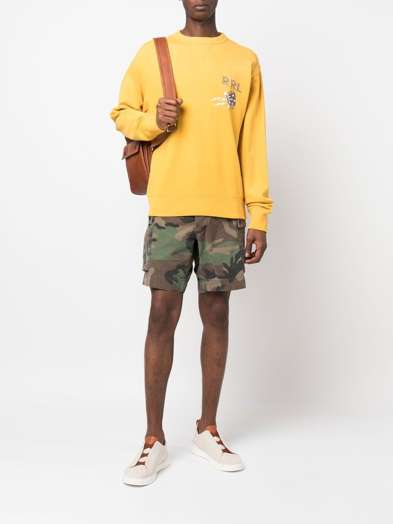 RRL by Ralph Lauren camouflage print chino shorts outlook