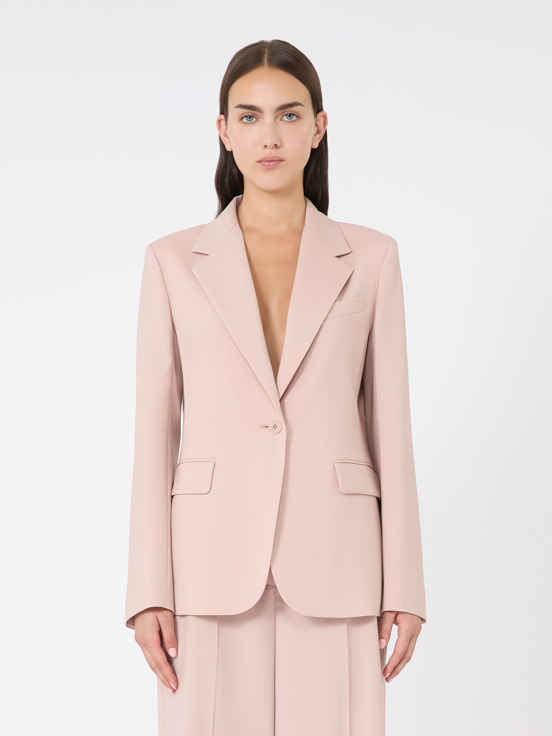 LAMINE Natural stretch wool blazer - 3