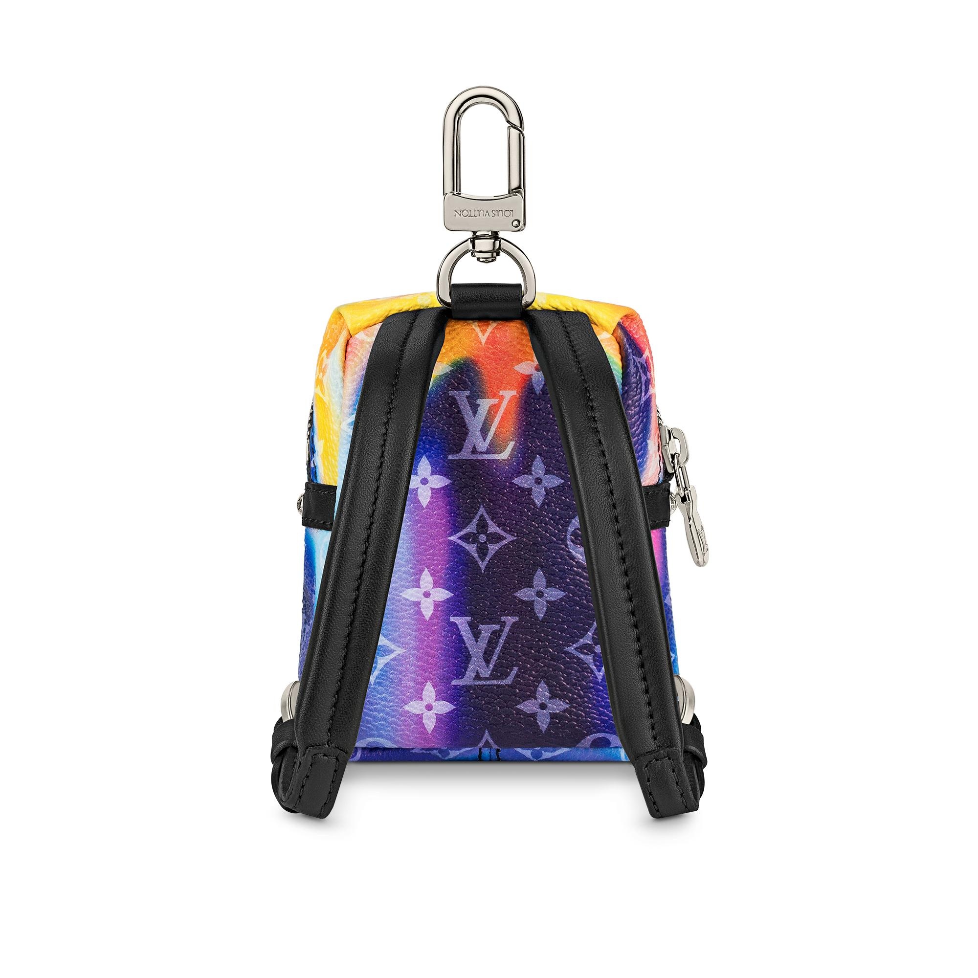 Tie & Dye Backpack Bag Charm - 4