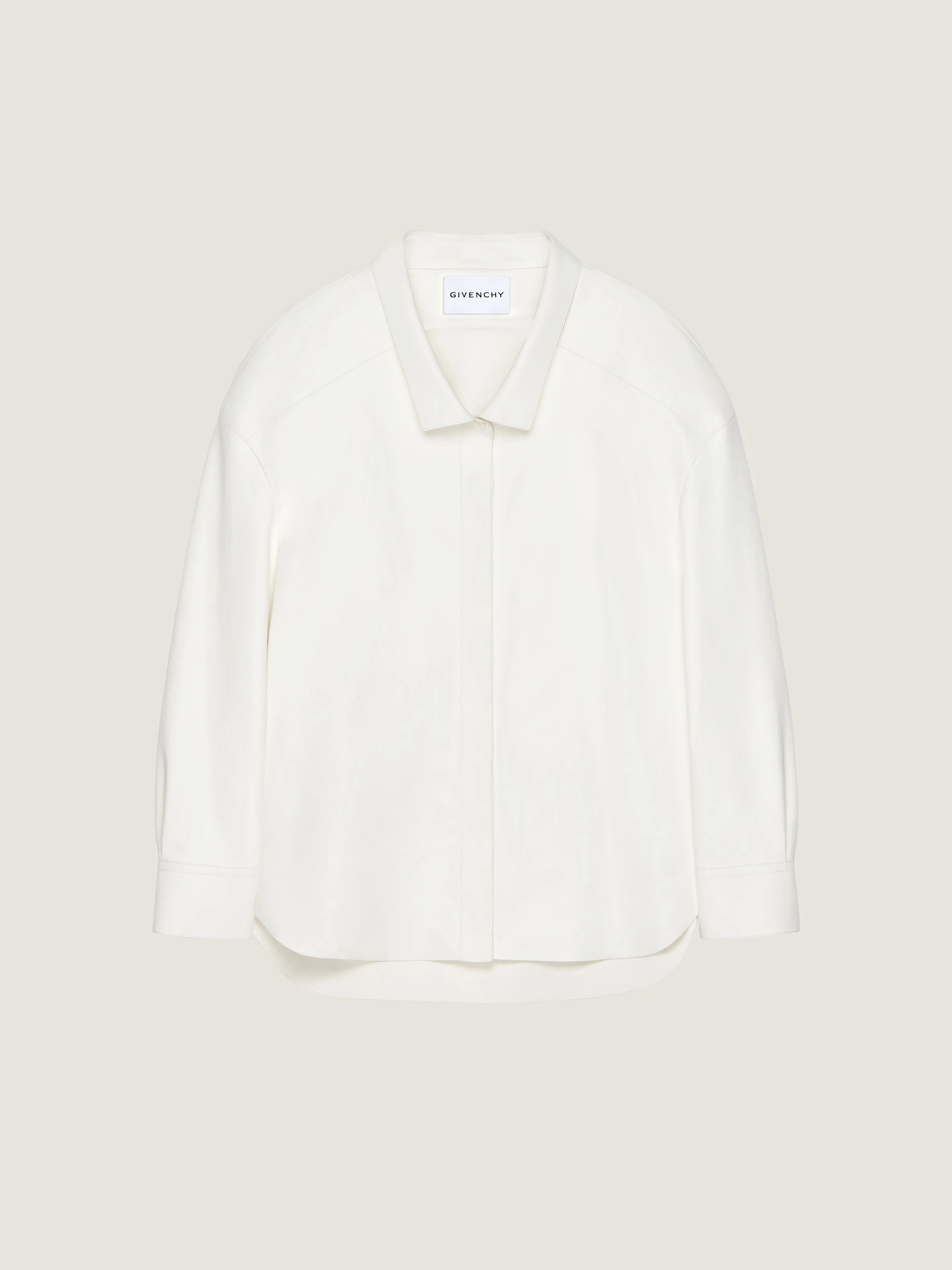 SHIRT IN NAPPA LEATHER - 1