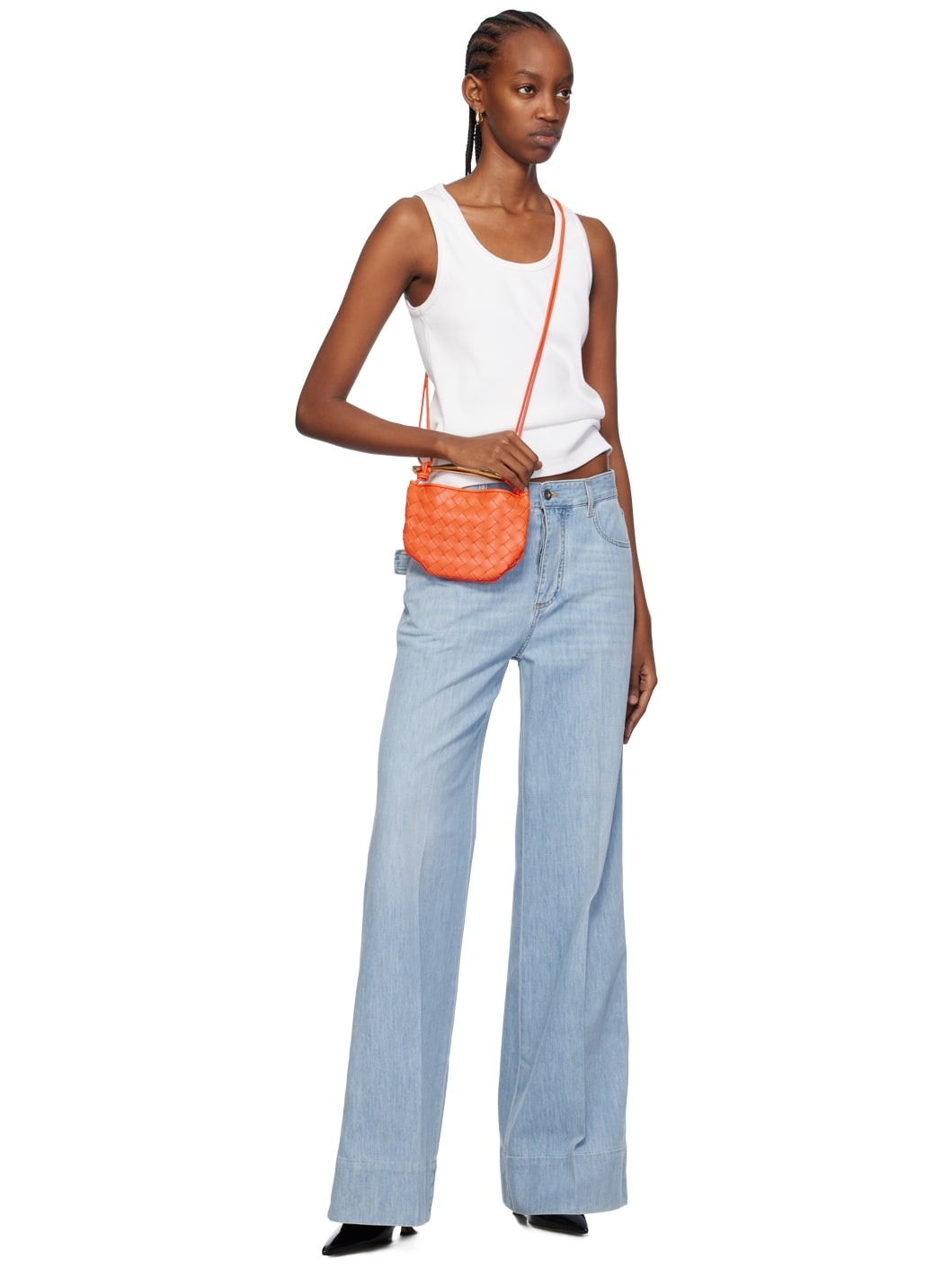 Orange Mini Sardine Bag - 4