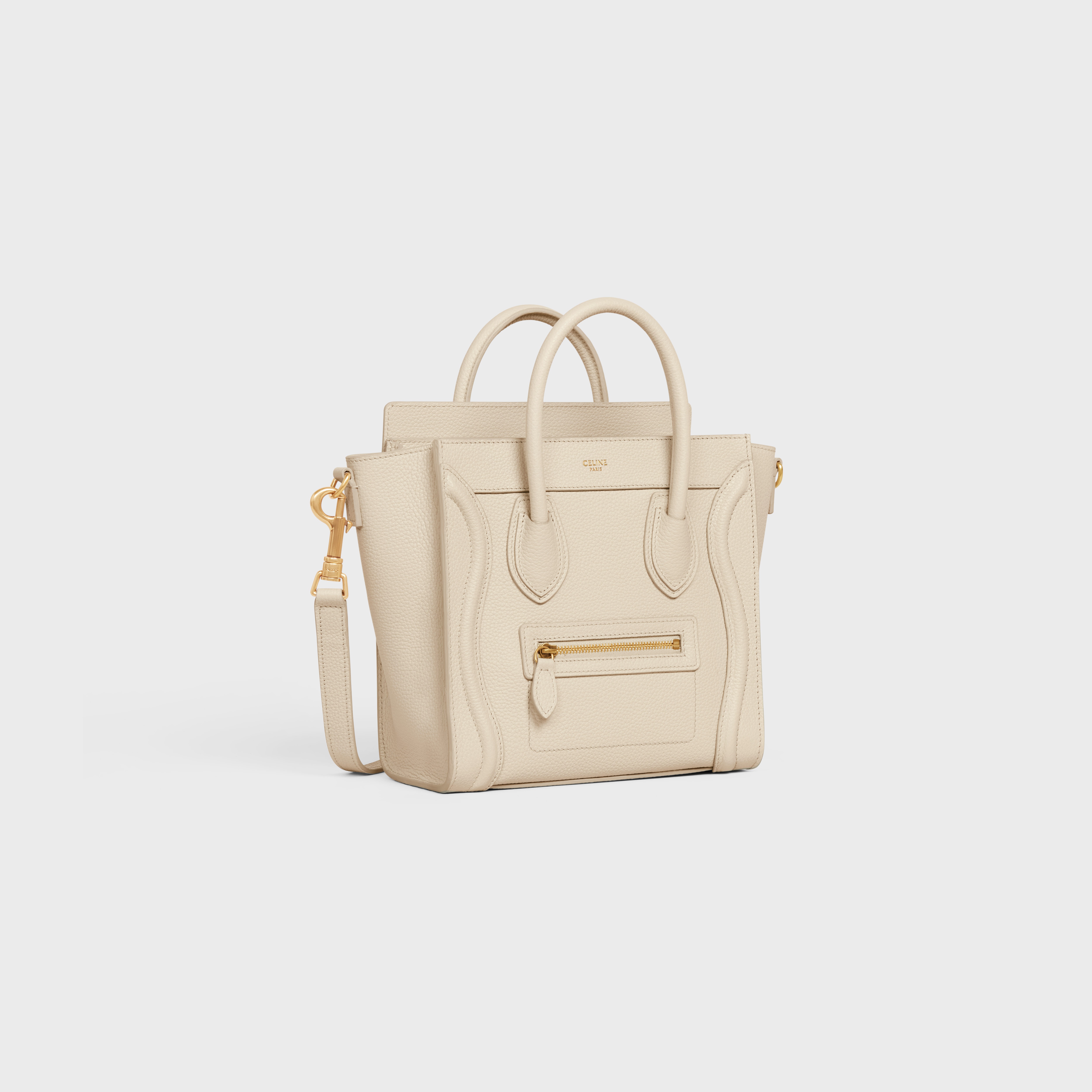 Nano Luggage bag in drummed calfskin - 2